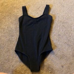 Simple Black Leotard